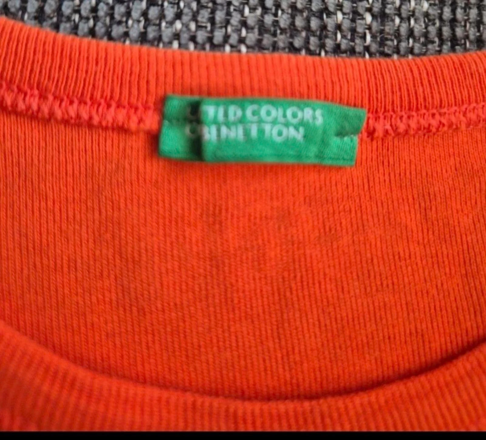 Camiseta manga larga tamanho 8 anos Benetton – photo 2